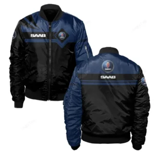 Saab Bomber Jacket, Gift For Saab Lovers, Gift For Him, Husband, Boyfriend CAR9803032565