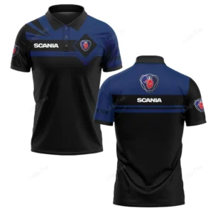 Scania Polo Shirt, Gift For Scania Lovers, Gift For Him, Husband, Boyfriend CAR9803032566