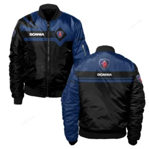 Scania Bomber Jacket, Gift For Scania Lovers, Gift For Him, Husband, Boyfriend CAR9803032566