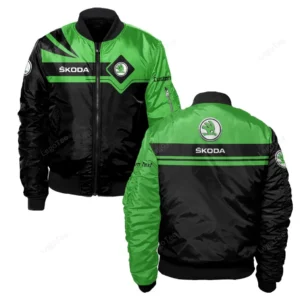 Skoda Bomber Jacket, Gift For Skoda Lovers, Gift For Him, Husband, Boyfriend CAR9803032569