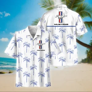Ford Mustang Custom Hawaiian Shirt For Men, Gift For Ford Mustang Fan CAR206031225905