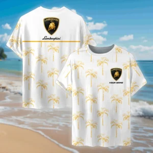 Lamborghini T-Shirt For Men, Custom T-Shirt Printing Gift For Lamborghini Fan CAR206031225916