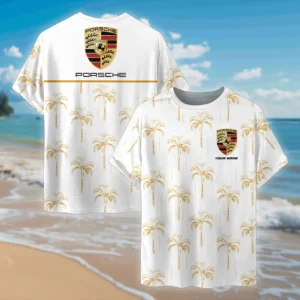 Porsche T-Shirt For Men, Custom T-Shirt Printing Gift For Porsche Fan CAR206031225932