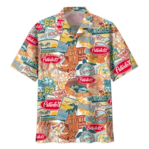 Peterbilt Vintage Hawaiian Shirts For Men, Gift For Peterbilt Fan CAR202031225374