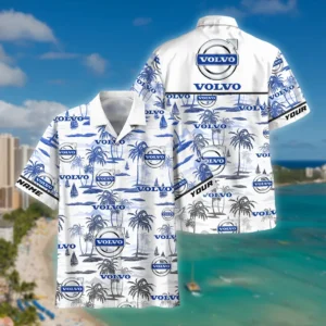 Volvo Custom Hawaiian Shirt For Men, Gift For Volvo Fan CAR205031225720
