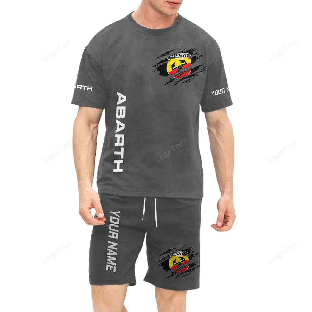 Abarth All Over Print T-Shirt Set, Gift For Abarth Lovers, Gift For Him, Husband, Boyfriend CAR136021125746