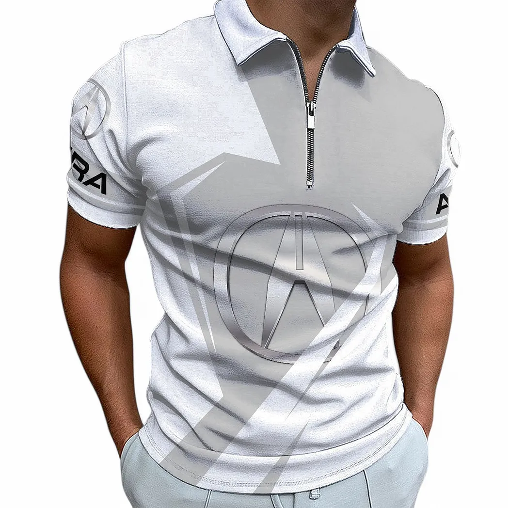 Acura Zipper Polo Shirt For Men, Gift For Acura Fan CAR68022125987