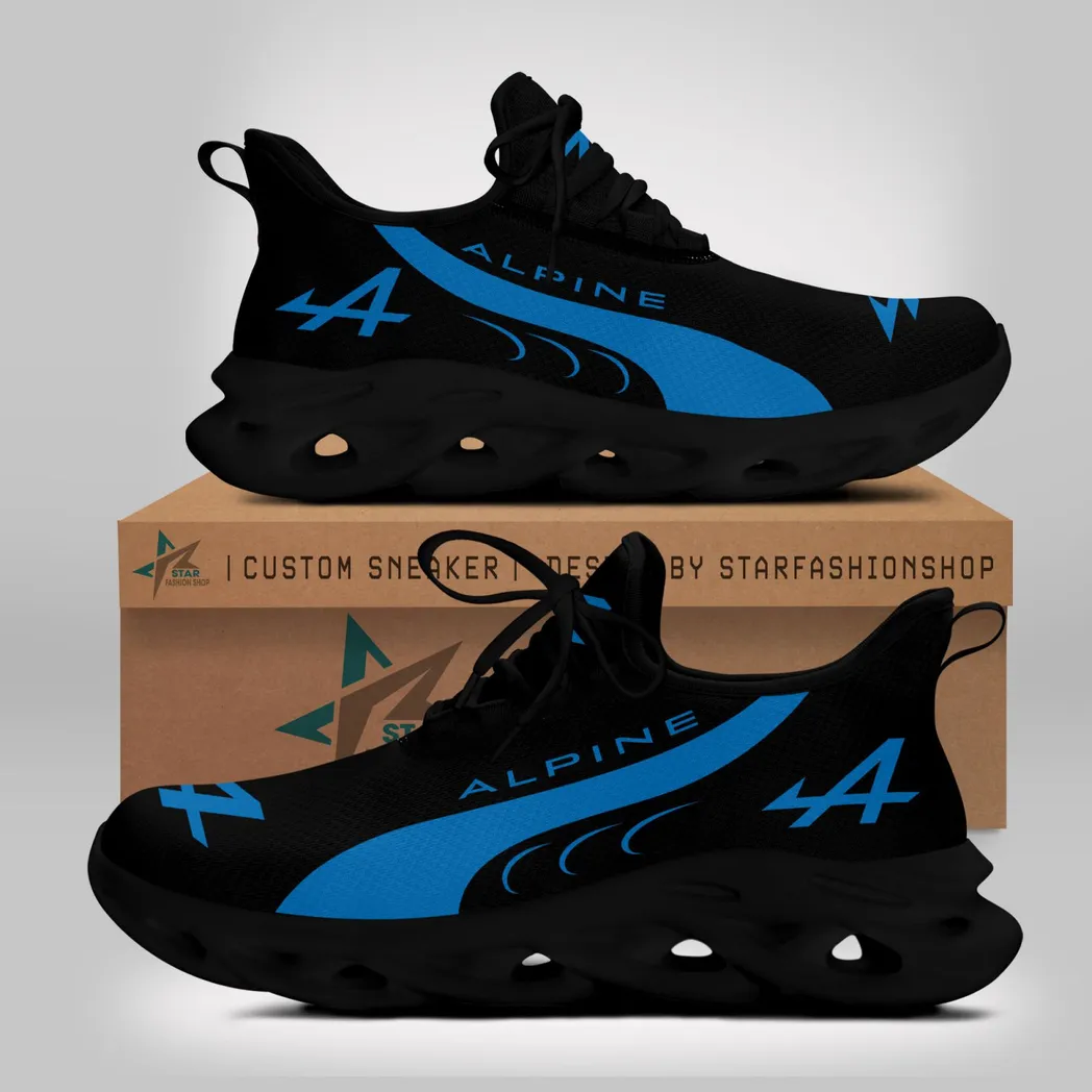 Alpine Max Soul Shoes, Gift For Alpine Lovers, Gift For Him, Husband, Boyfriend CAR7802242502 - Black