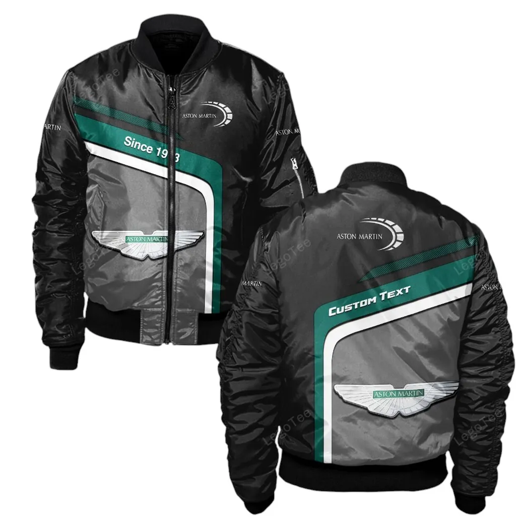 Aston Martin Bomber Jacket, Gift For Aston Martin Lovers, Gift For Him, Husband, Boyfriend CAR11103032503