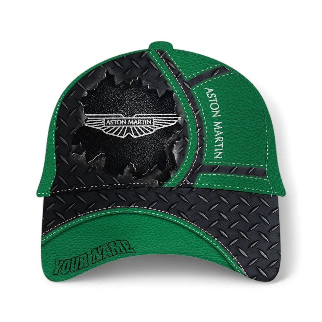 Aston Martin Classic Cap, Gift For Aston Martin Lovers, Gift For Him, Husband, Boyfriend - Green CAR49021825002-4
