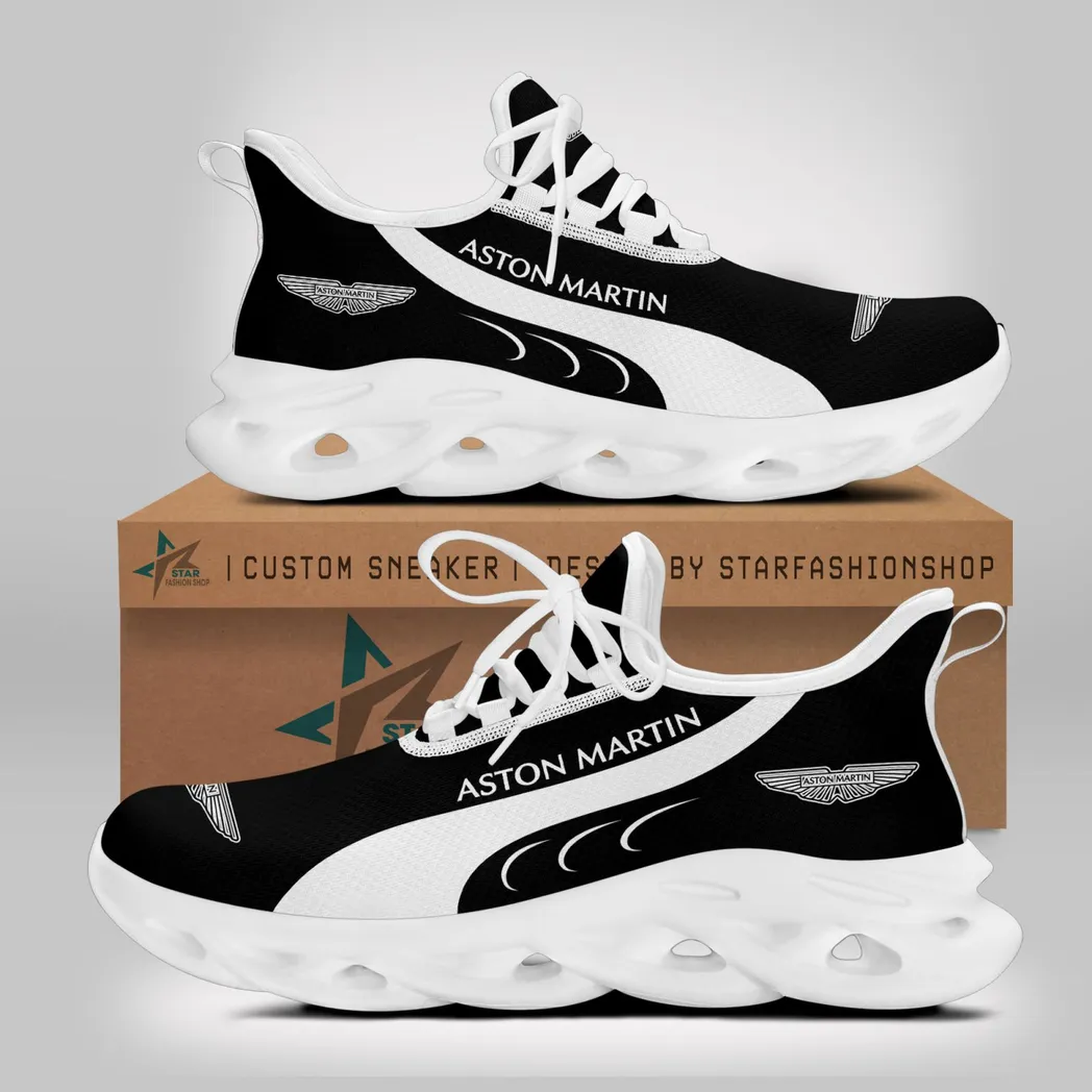Aston Martin Max Soul Shoes, Gift For Aston Martin Lovers, Gift For Him, Husband, Boyfriend CAR7802242505 - White