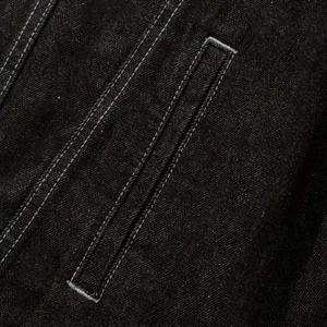 Avanti Motor Denim jacket CAR1901132047, CAR All Over Print Denim jacket - Black