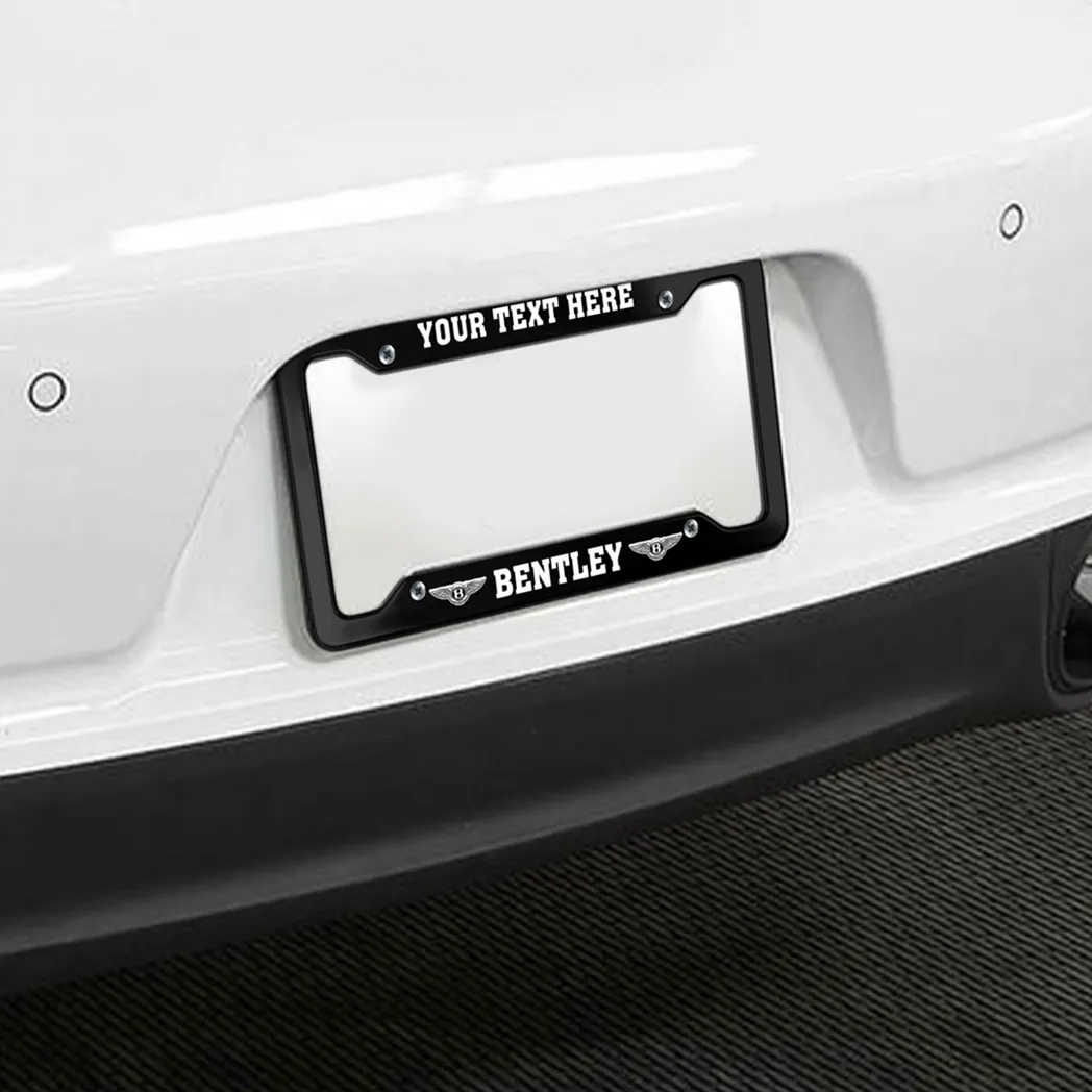 Bentley License Plate Frame, Bentley Accessory Gift For Car Lovers LPF01030425670 - Frame 01