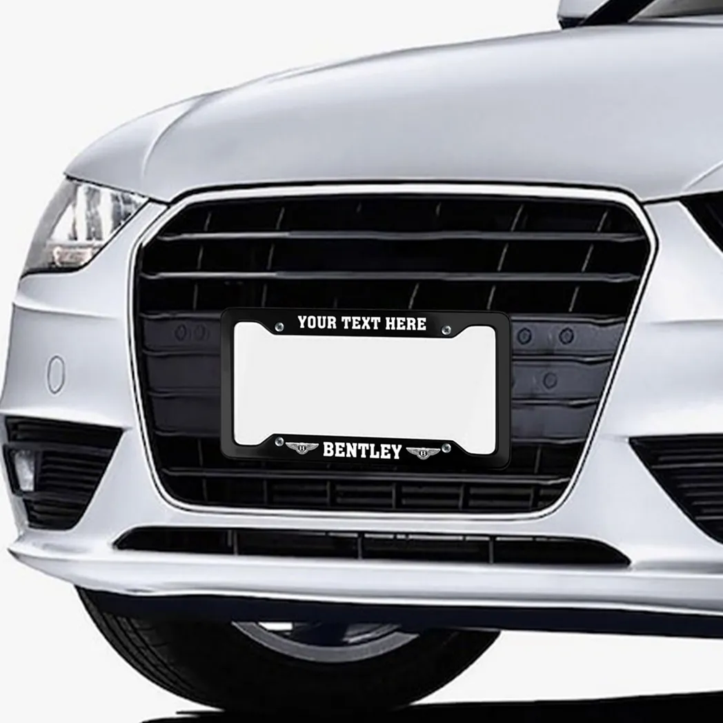 Bentley License Plate Frame, Bentley Accessory Gift For Car Lovers LPF01030425670 - Frame 01