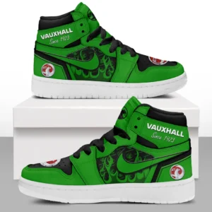 Vauxhall Air Jordan 1 High Sneakers, Nike Sneaker For Vauxhall Lovers CAR311032125707 - Green