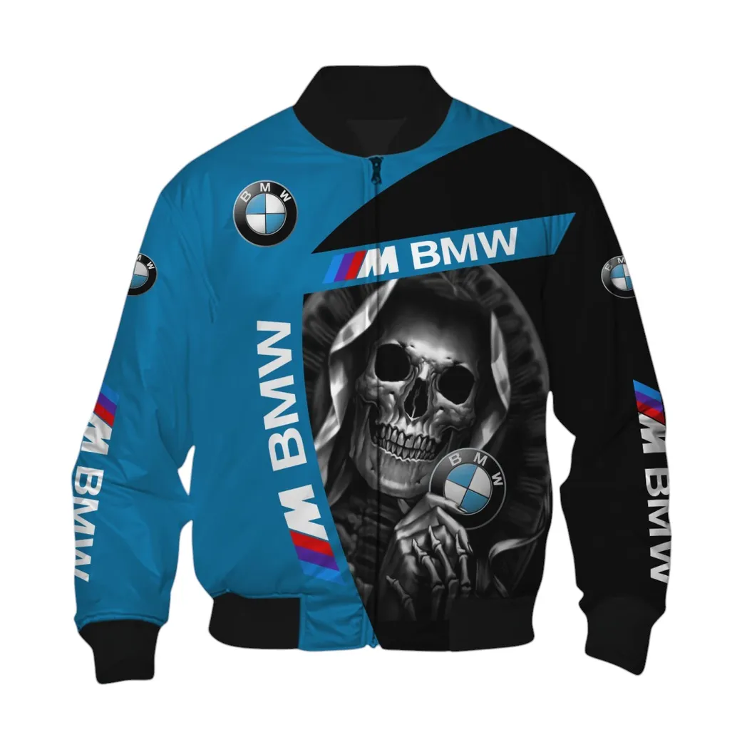 BMW M Car Bomber Jacket, Gift For BMW M Car Lovers, Gift For Him, Husband, Boyfriend CAR6702212507