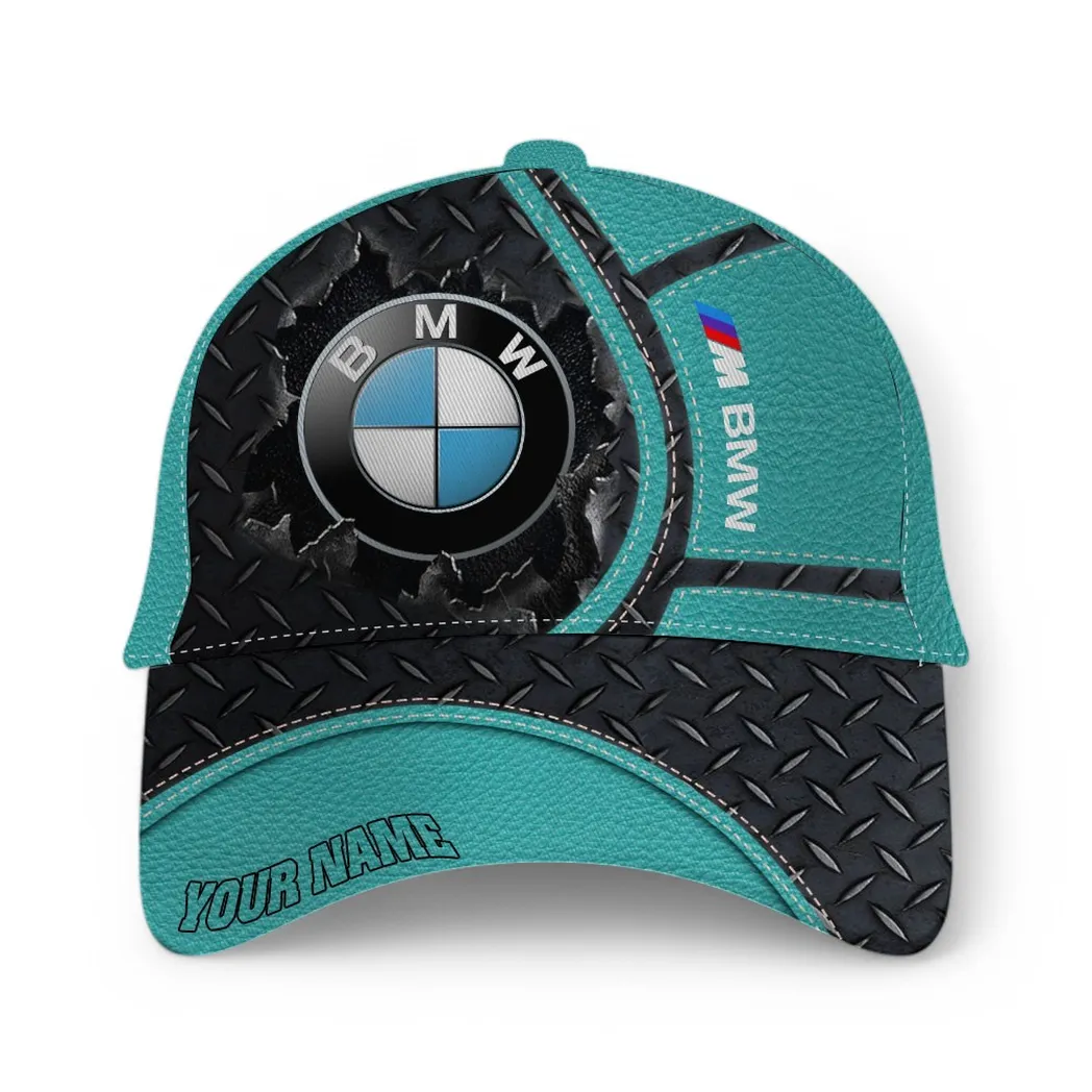 BMW M Car Classic Cap, Gift For BMW M CAR Lovers, Gift For Him, Husband, Boyfriend - Cyan CAR49021825006-2