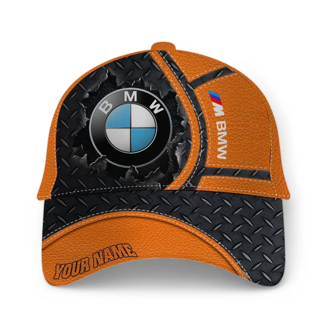 BMW M Car Classic Cap, Gift For BMW M CAR Lovers, Gift For Him, Husband, Boyfriend - Orange CAR49021825006-5