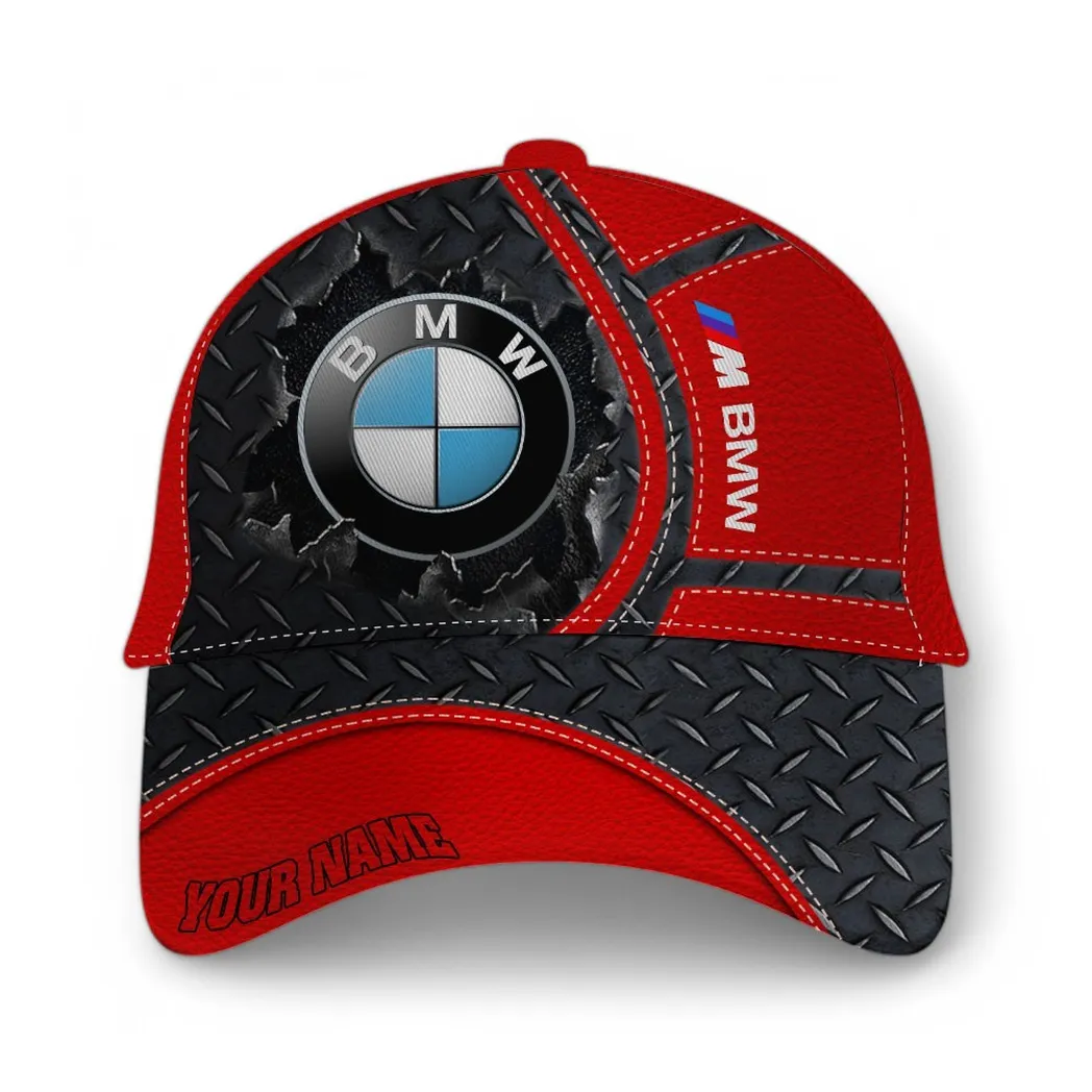BMW M Car Classic Cap, Gift For BMW M CAR Lovers, Gift For Him, Husband, Boyfriend - Red CAR49021825006-6