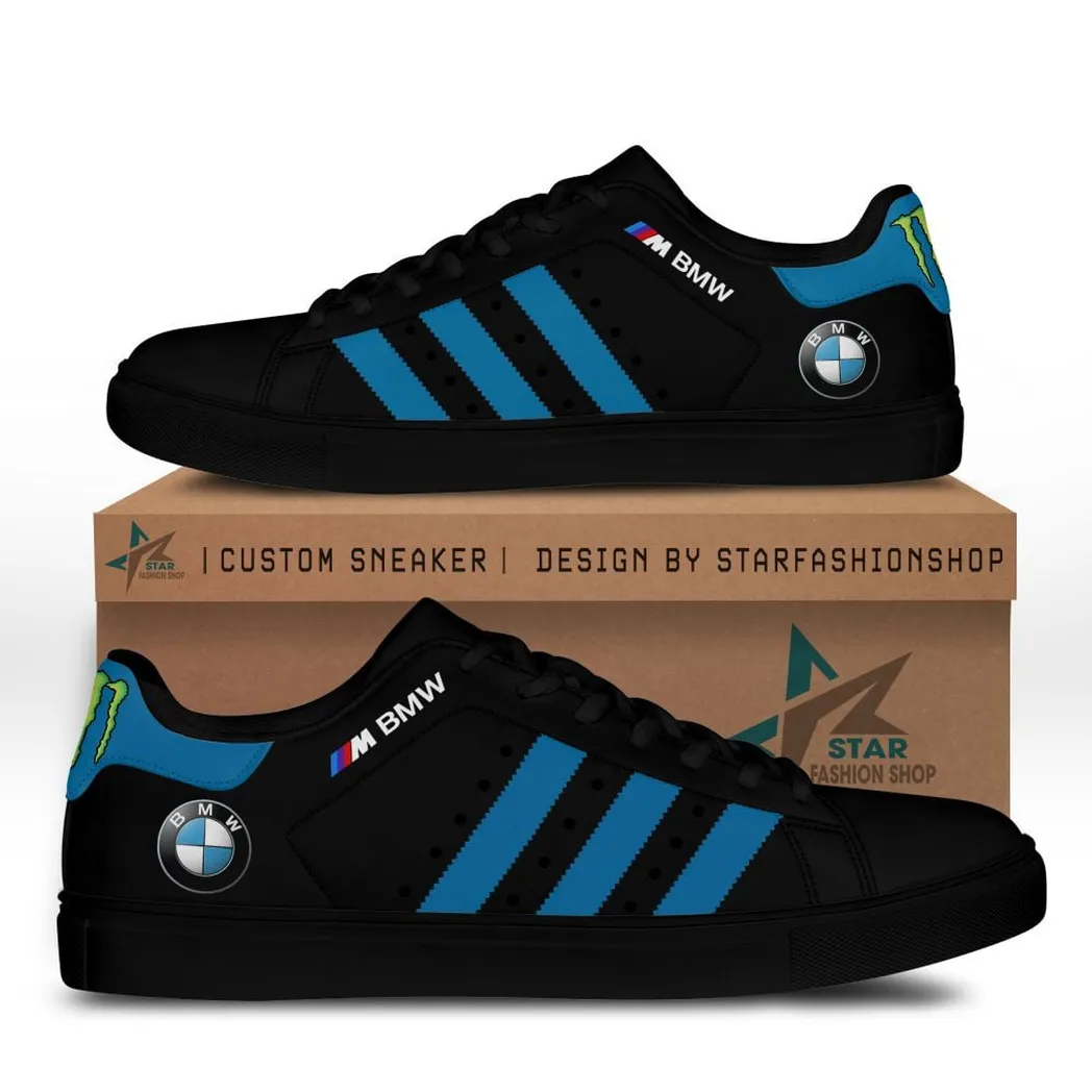 BMW M Car Skate Shoes, Gift For BMW M Car Lovers, Gift For Him, Husband, BoyfriendCAR58021925009 - Black