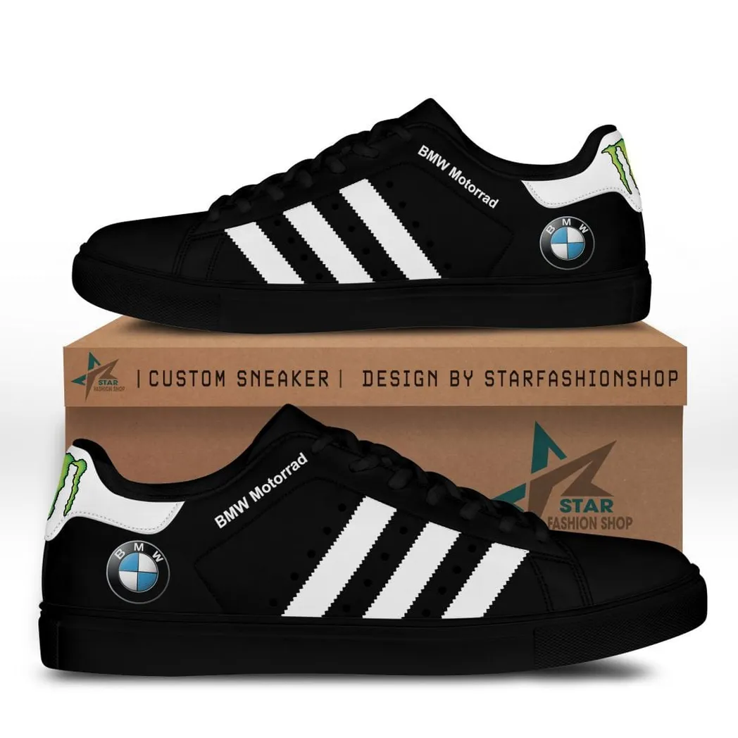 BMW Motorrad Skate Shoes, Gift For BMW Motorrad Lovers, Gift For Him, Husband, BoyfriendCAR58021925010 - Black