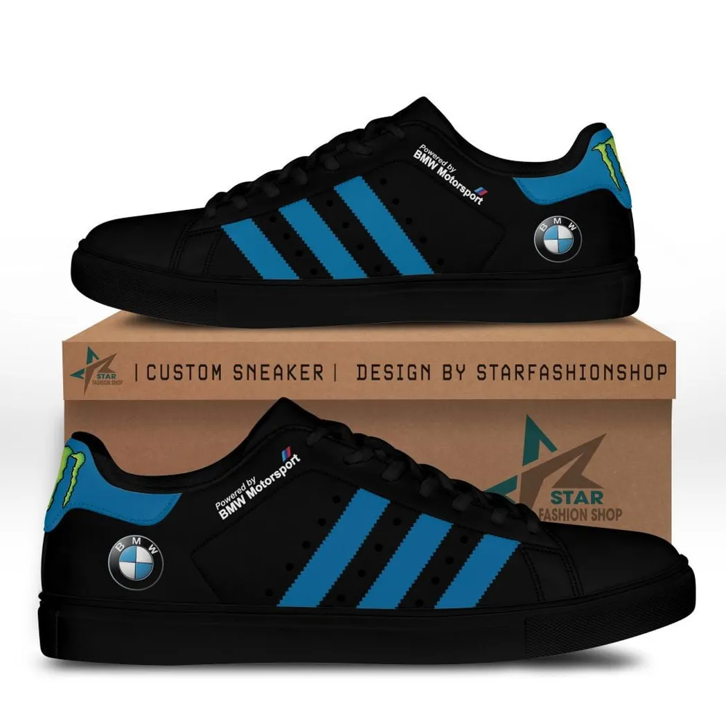 BMW Motorsport Skate Shoes, Gift For BMW Motorsport Lovers, Gift For Him, Husband, BoyfriendCAR58021925011 - Black