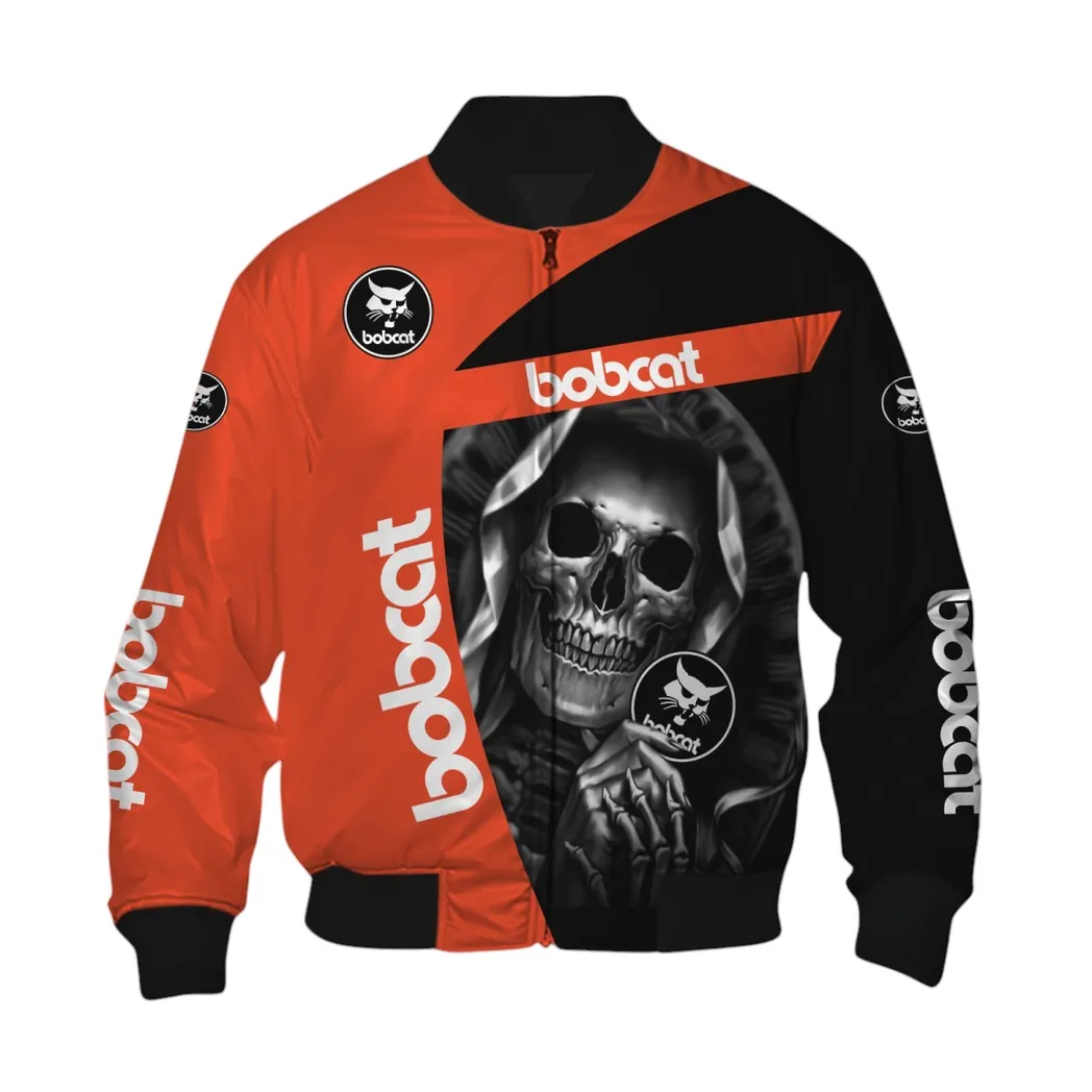 Bobcat Bomber Jacket, Gift For Bobcat Lovers, Gift For Him, Husband, Boyfriend CAR6702212547