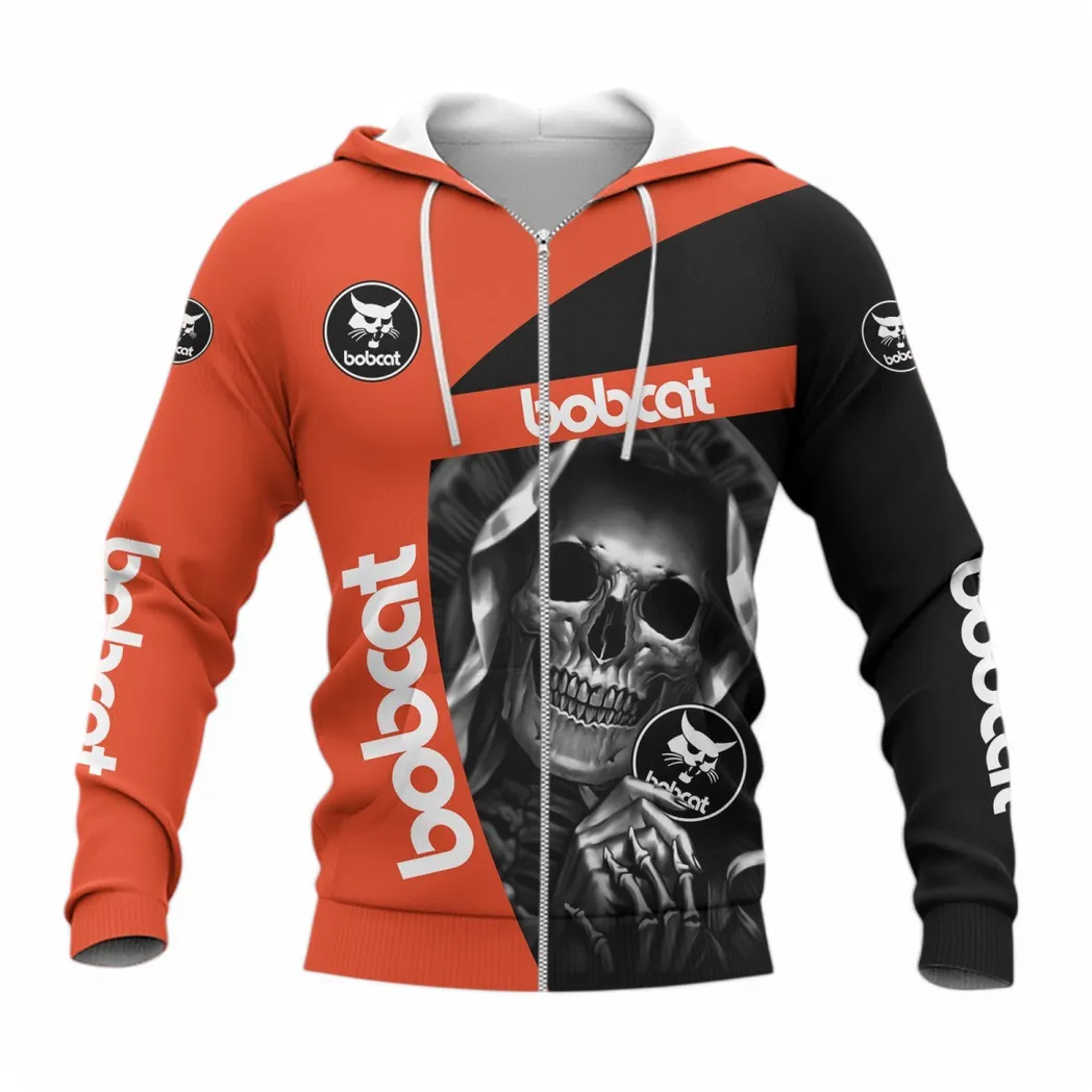 Bobcat Zipper Hoodie, Gift For Bobcat Lovers, Gift For Him, Husband, Boyfriend CAR6702212547