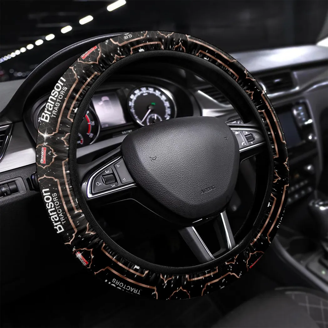 Branson Steering Wheel Cover, Gift For Men, Him, Husband, Boyfriend - Brown CAR145021725365-2
