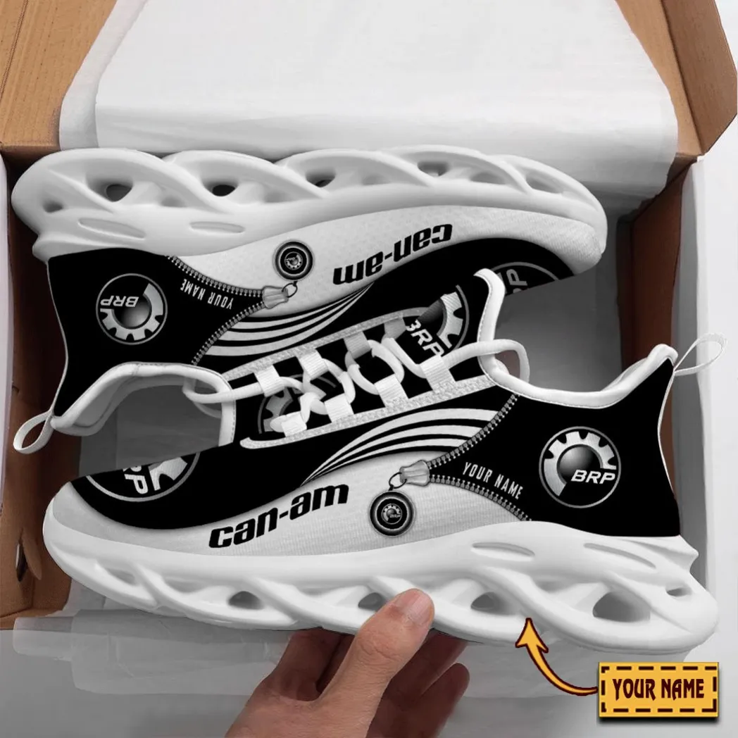 BRP Can-am Running Shoes, Gift For BRP Can-am Lovers, Gift For Him Husband, Boyfriend CAR8502242509 - White