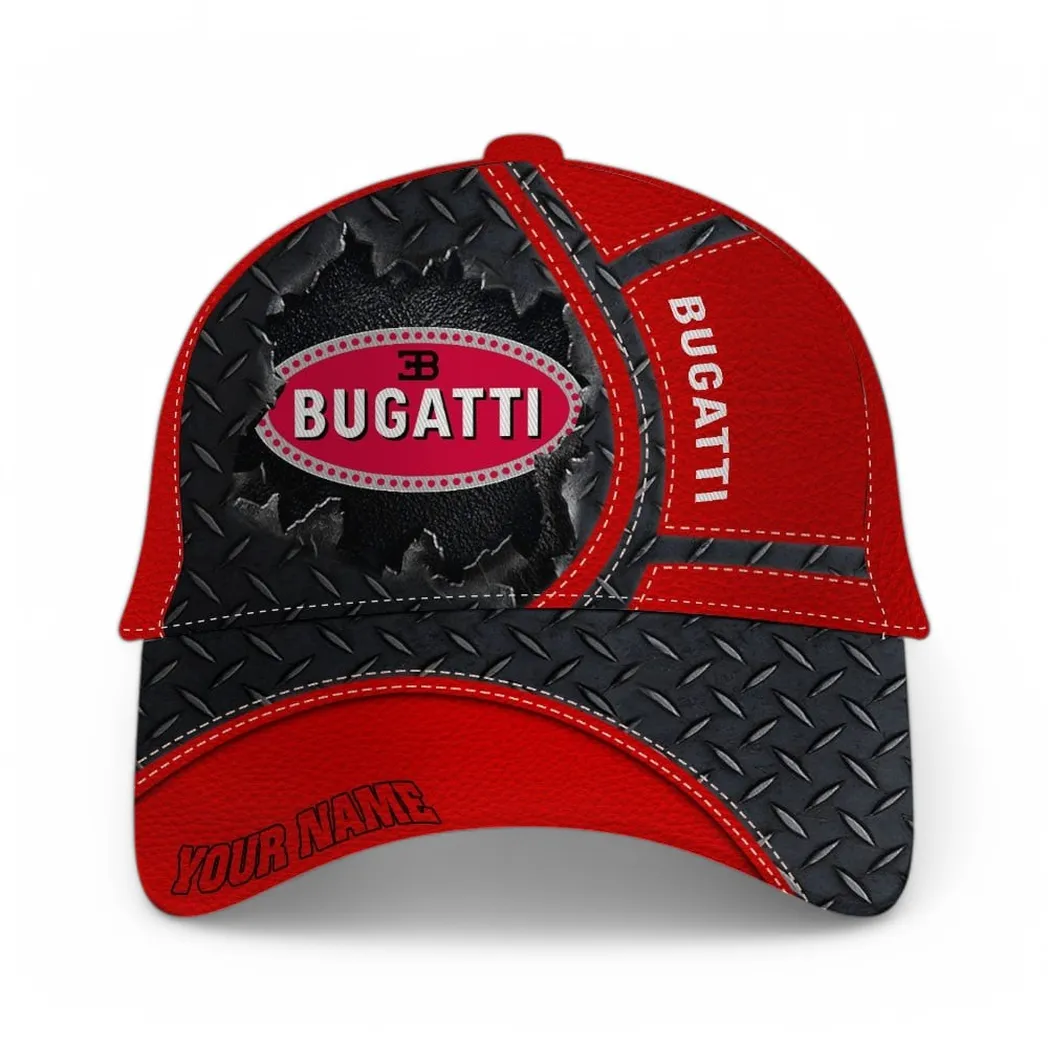 Bugatti Classic Cap, Gift For Bugatti Lovers, Gift For Him, Husband, Boyfriend - Red CAR49021825007-6
