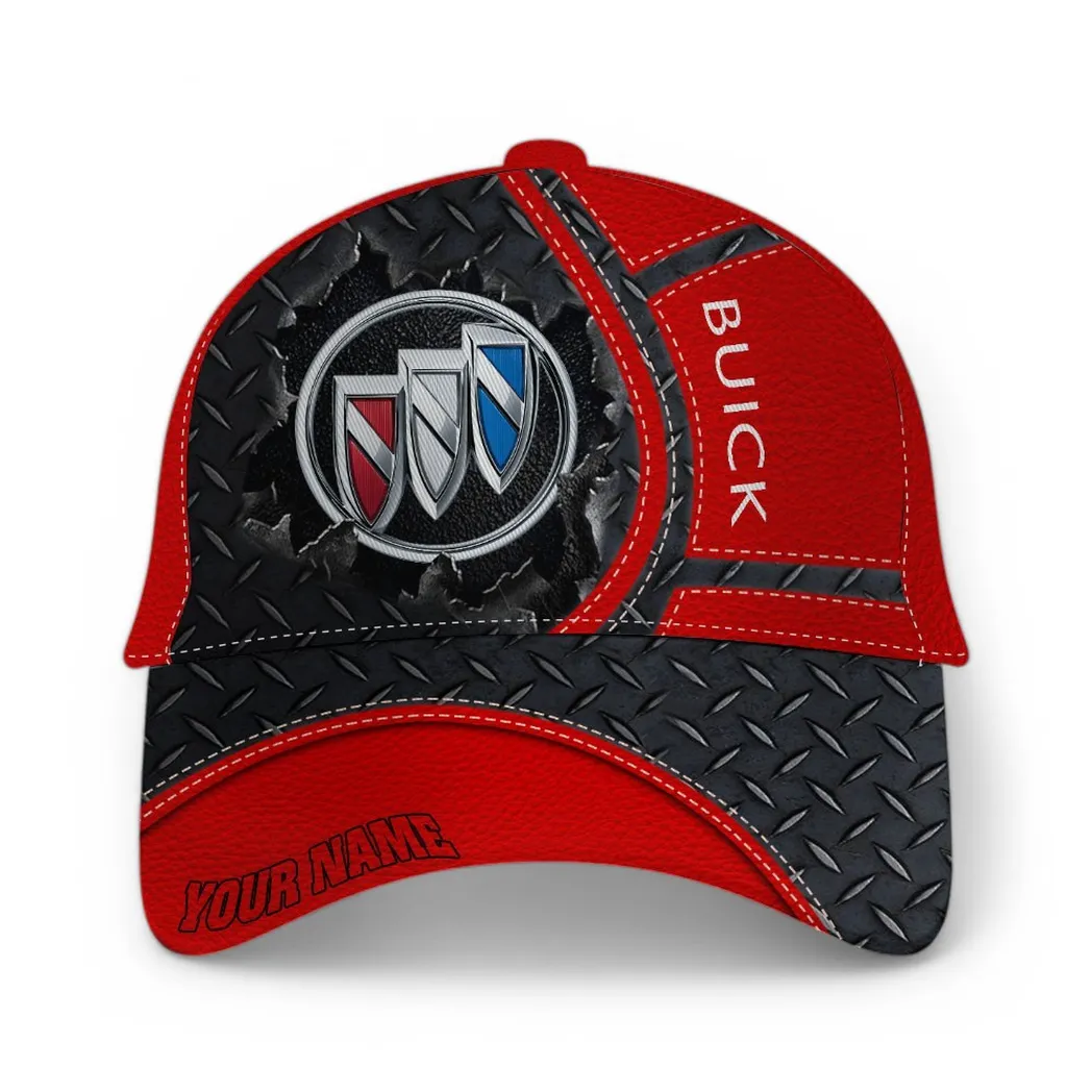 Buick Classic Cap, Gift For Buick Lovers, Gift For Him, Husband, Boyfriend - Red CAR49021825008-6