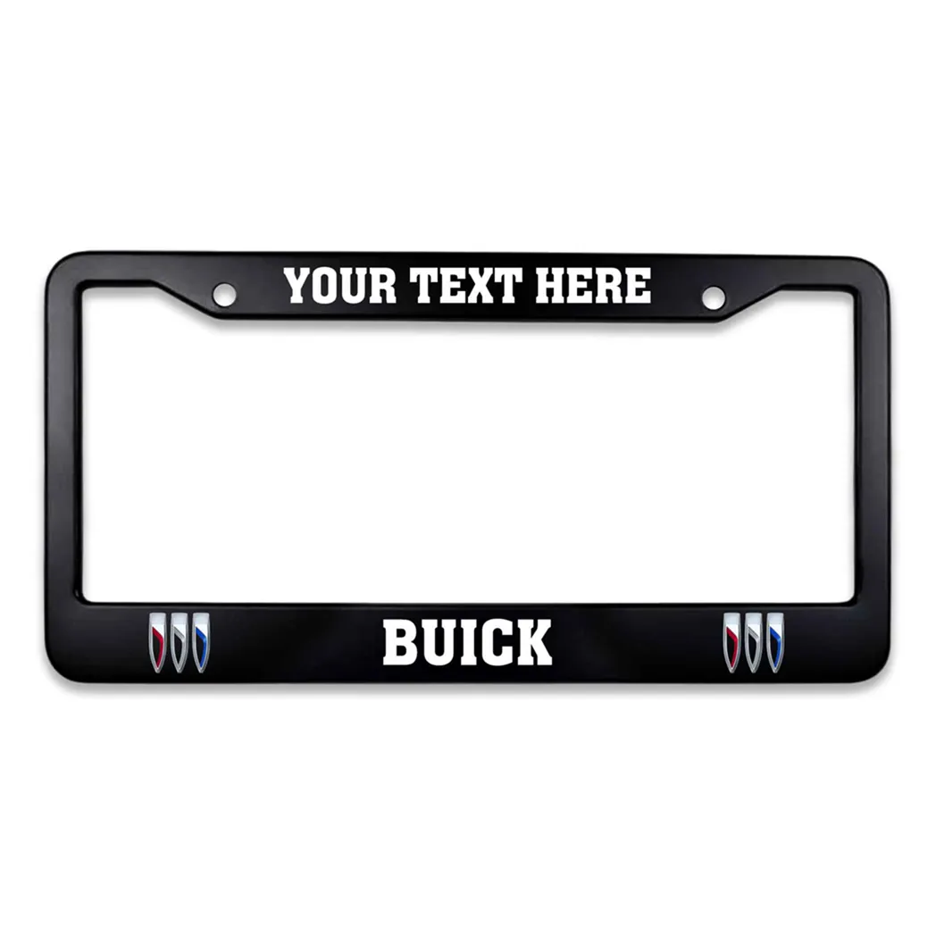 Buick License Plate Frame, Buick Accessory Gift For Car Lovers LPF01030425672 - Frame 02