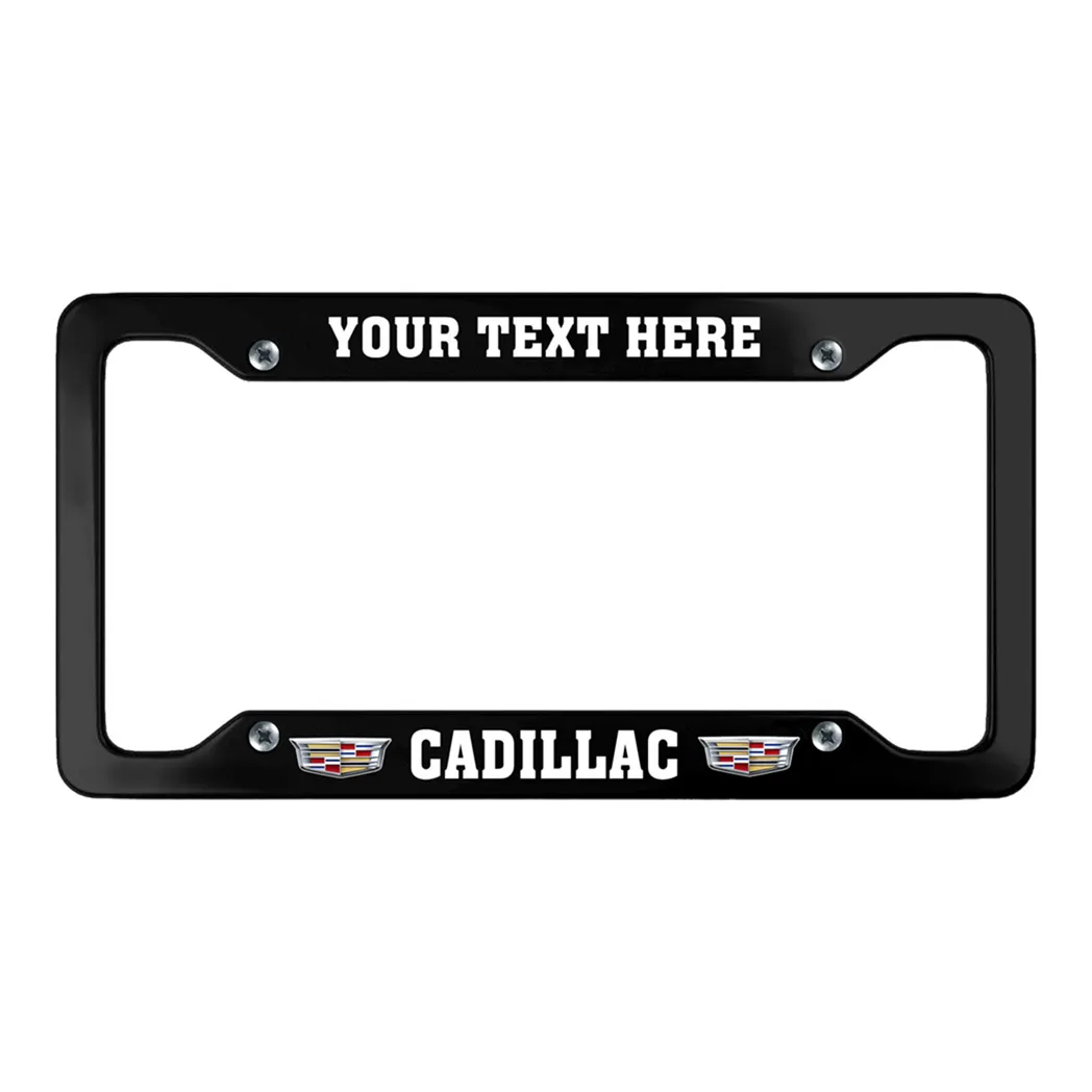Cadillac License Plate Frame, Cadillac Accessory Gift For Car Lovers LPF01030425673 - Frame 01