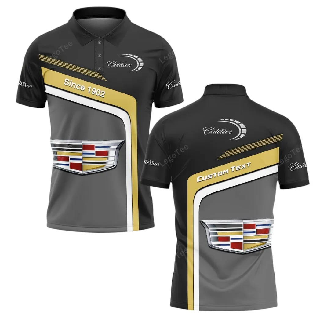 Cadillac Polo Shirt, Gift For Cadillac Lovers, Gift For Him, Husband, Boyfriend CAR11103032510