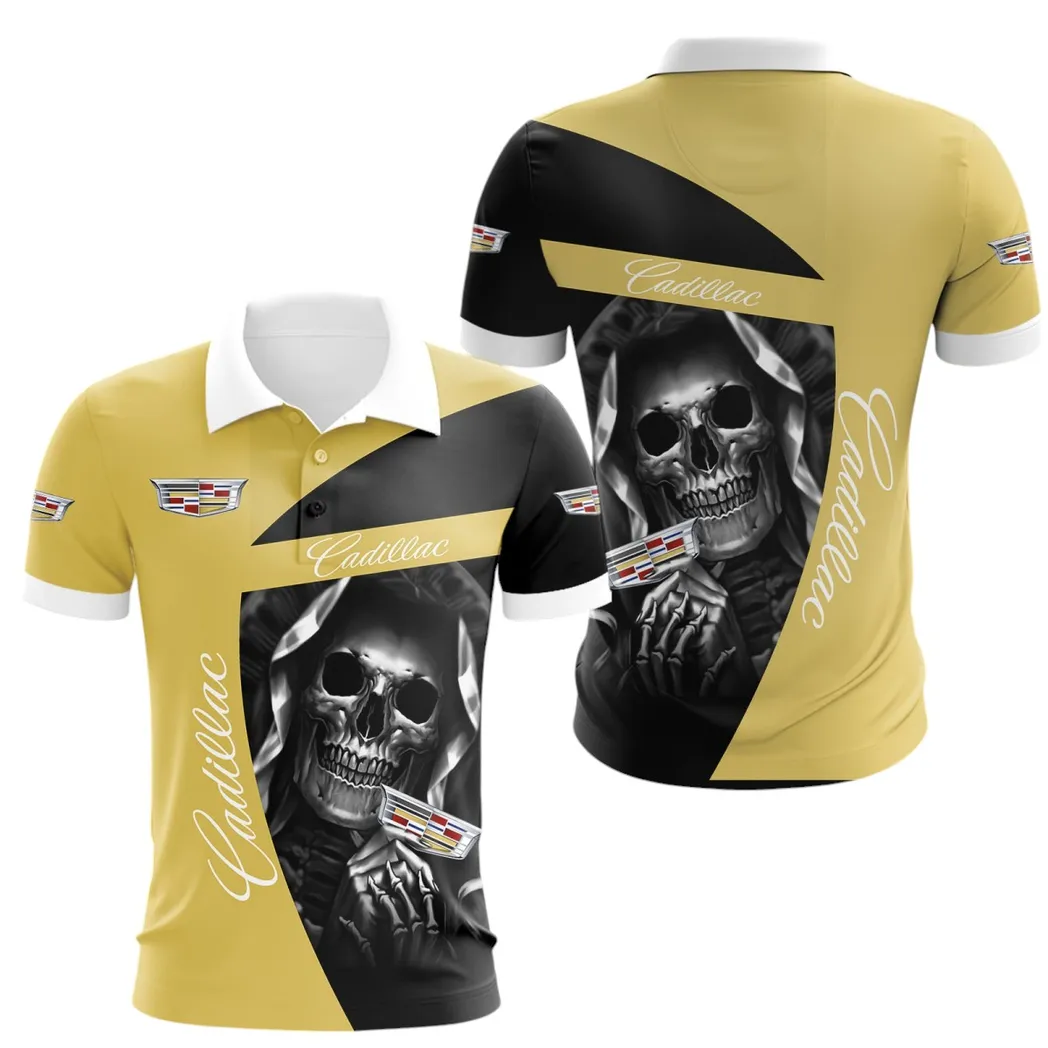 Cadillac Polo Shirt, Gift For Cadillac Lovers, Gift For Him, Husband, Boyfriend CAR6702212545