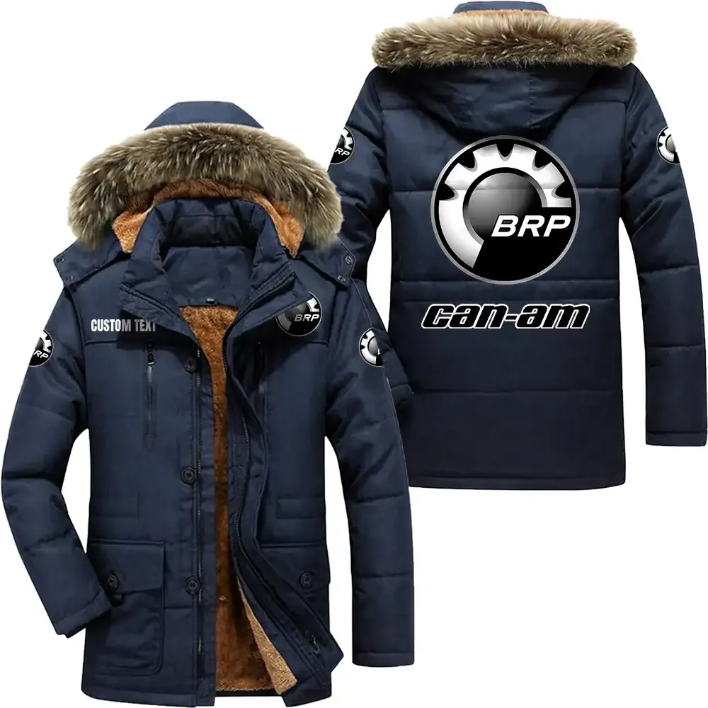 Can Am Parka hoodie CAR7002082061, CAR All Over Print Parka hoodie - Navy