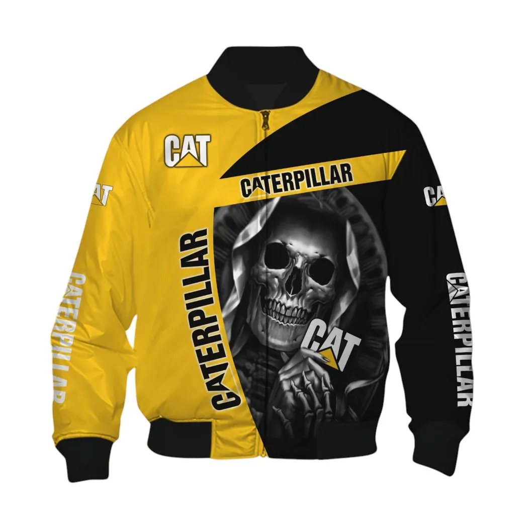 Caterpillar Inc Bomber Jacket, Gift For Caterpillar Inc Lovers, Gift For Him, Husband, Boyfriend CAR6702212527