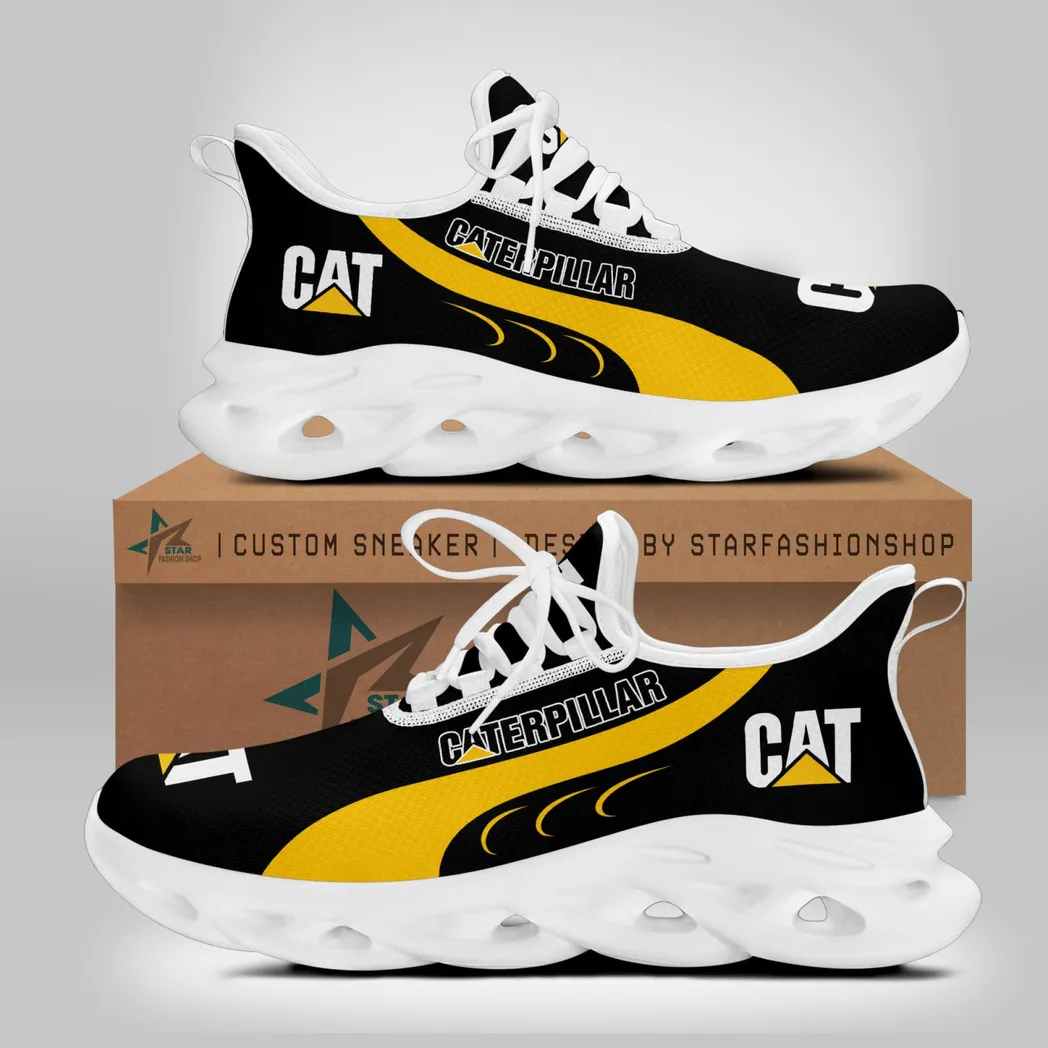Caterpillar Inc Max Soul Shoes, Gift For Caterpillar Inc Lovers, Gift For Him, Husband, Boyfriend CAR7802242515 - White