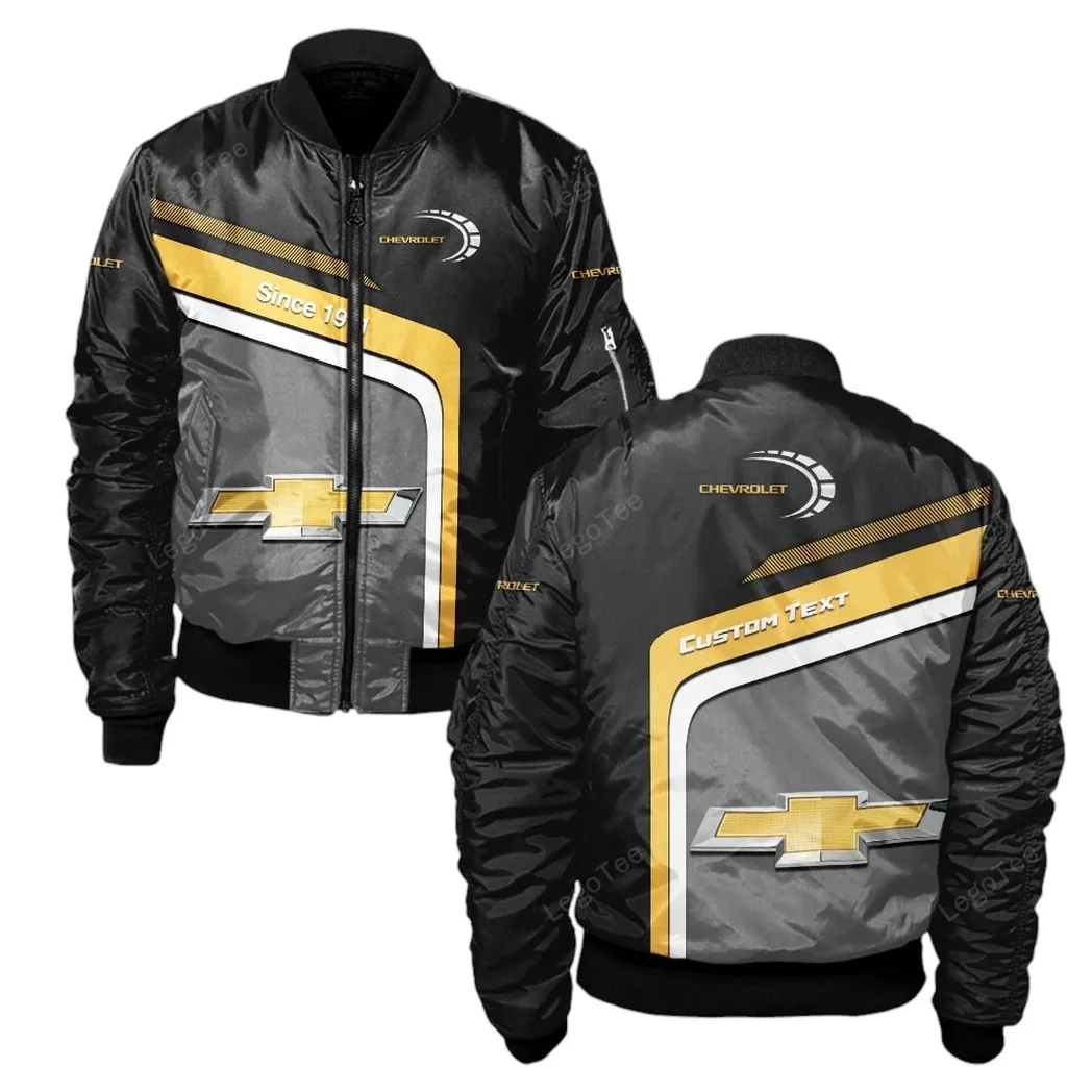 Chevrolet Bomber Jacket, Gift For Chevrolet Lovers, Gift For Him, Husband, Boyfriend CAR11103032511