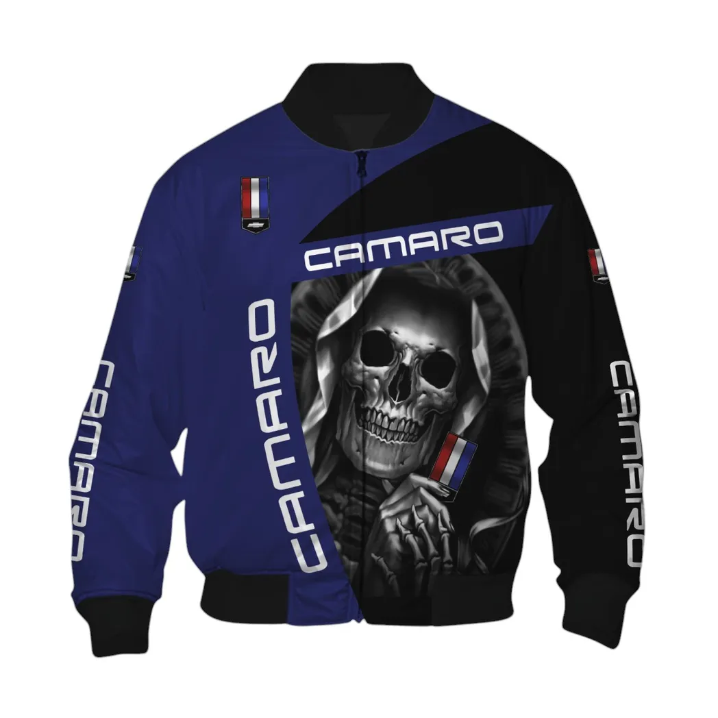 Chevrolet Camaro Bomber Jacket, Gift For Chevrolet Camaro Lovers, Gift For Him, Husband, Boyfriend CAR6702212553