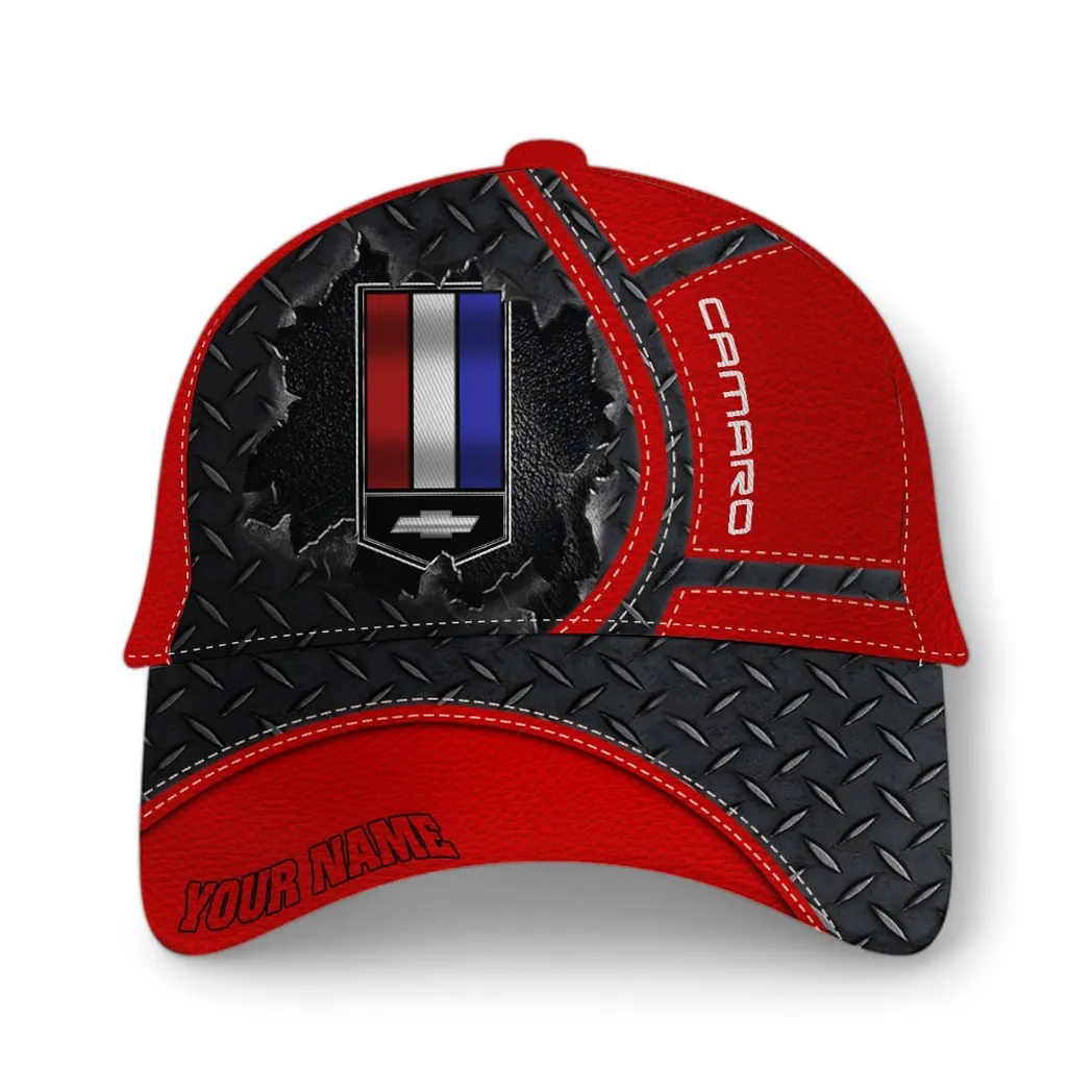 Chevrolet Camaro Classic Cap, Gift For Chevrolet Camaro Lovers, Gift For Him, Husband, Boyfriend - Red CAR49021825010-6