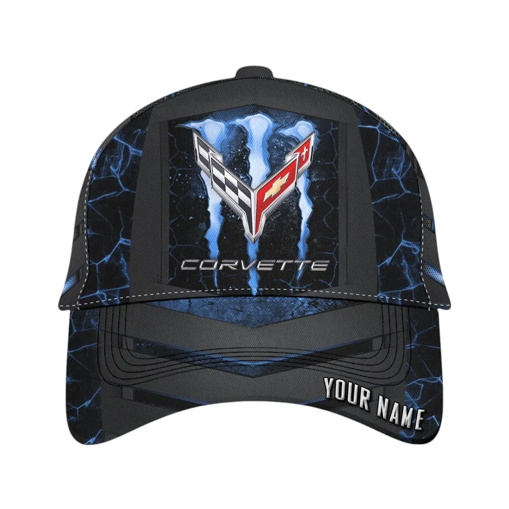 Chevrolet Corvette Classic Cap, Gift For Chevrolet Corvette Lovers, Gift For Him, Husband, Boyfriend CAR6502202510 - Blue