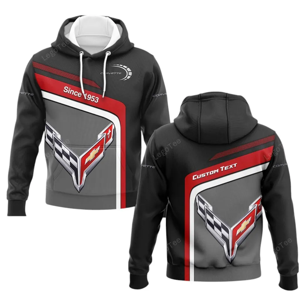 Chevrolet Corvette Hoodie, Gift For Chevrolet Corvette Lovers, Gift For Him, Husband, Boyfriend CAR11103032513