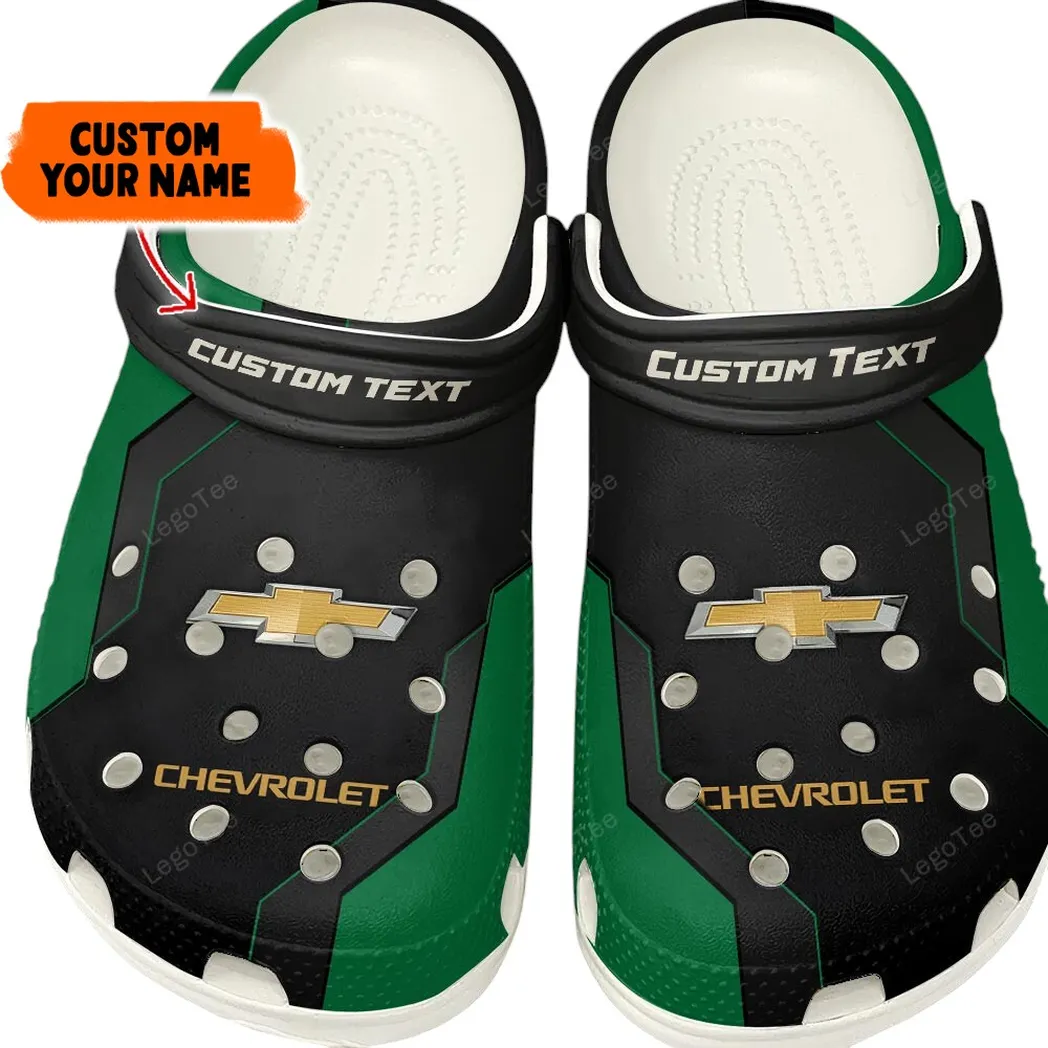 Chevrolet Crocs, Gift For Chevrolet Lovers, Gift For Him, Husband, Boyfriend - Green CAR140021225561-5