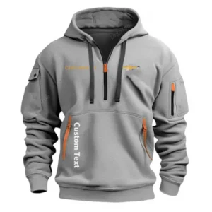 Chevrolet Half Zip Hoodie For Men, Gift For Him, Husband, Boyfriend - Gray CAR112021425562-2