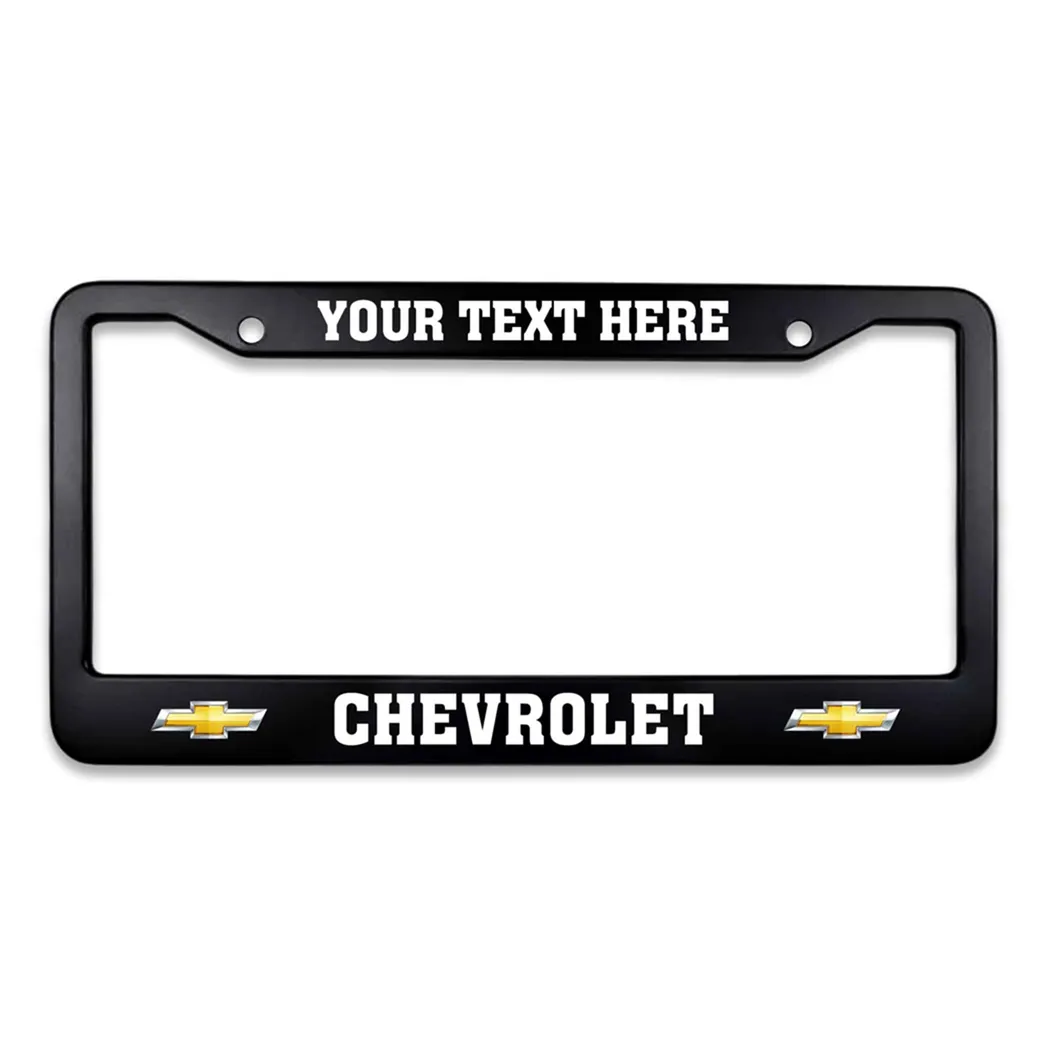 Chevrolet License Plate Frame, Chevrolet Accessory Gift For Car Lovers LPF01030425674 - Frame 02