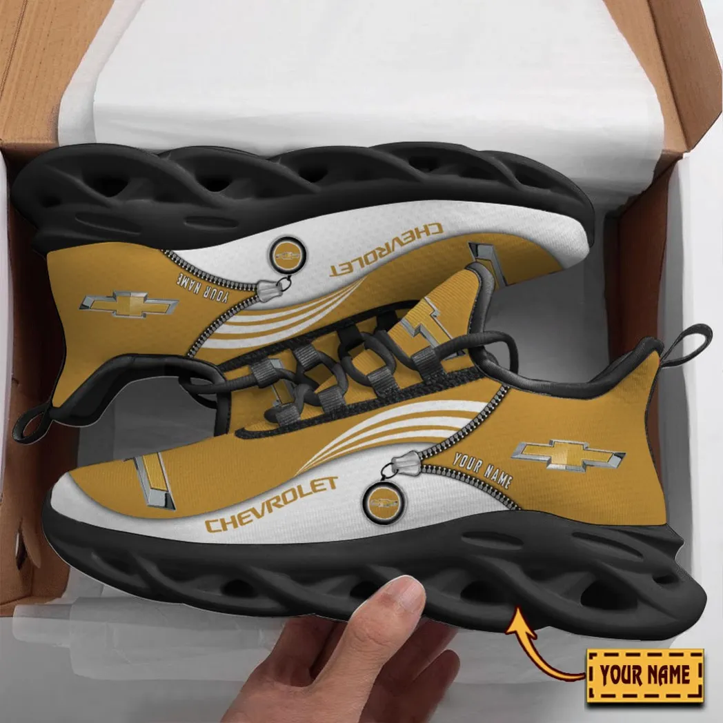Chevrolet Running Shoes, Gift For Chevrolet Lovers, Gift For Him Husband, Boyfriend CAR8502242515 - Black