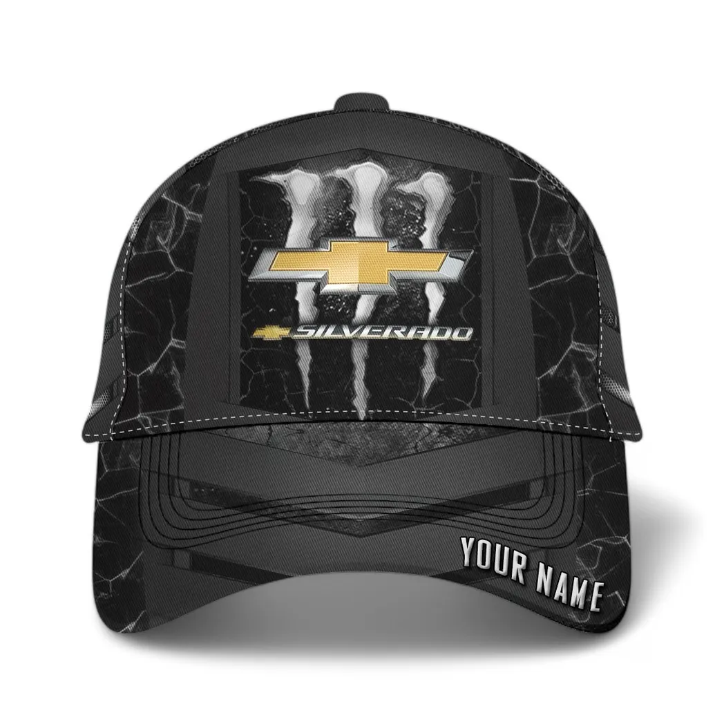 Chevrolet Silverado Classic Cap, Gift For Chevrolet Silverado Lovers, Gift For Him, Husband, Boyfriend CAR6502202516 - Grey