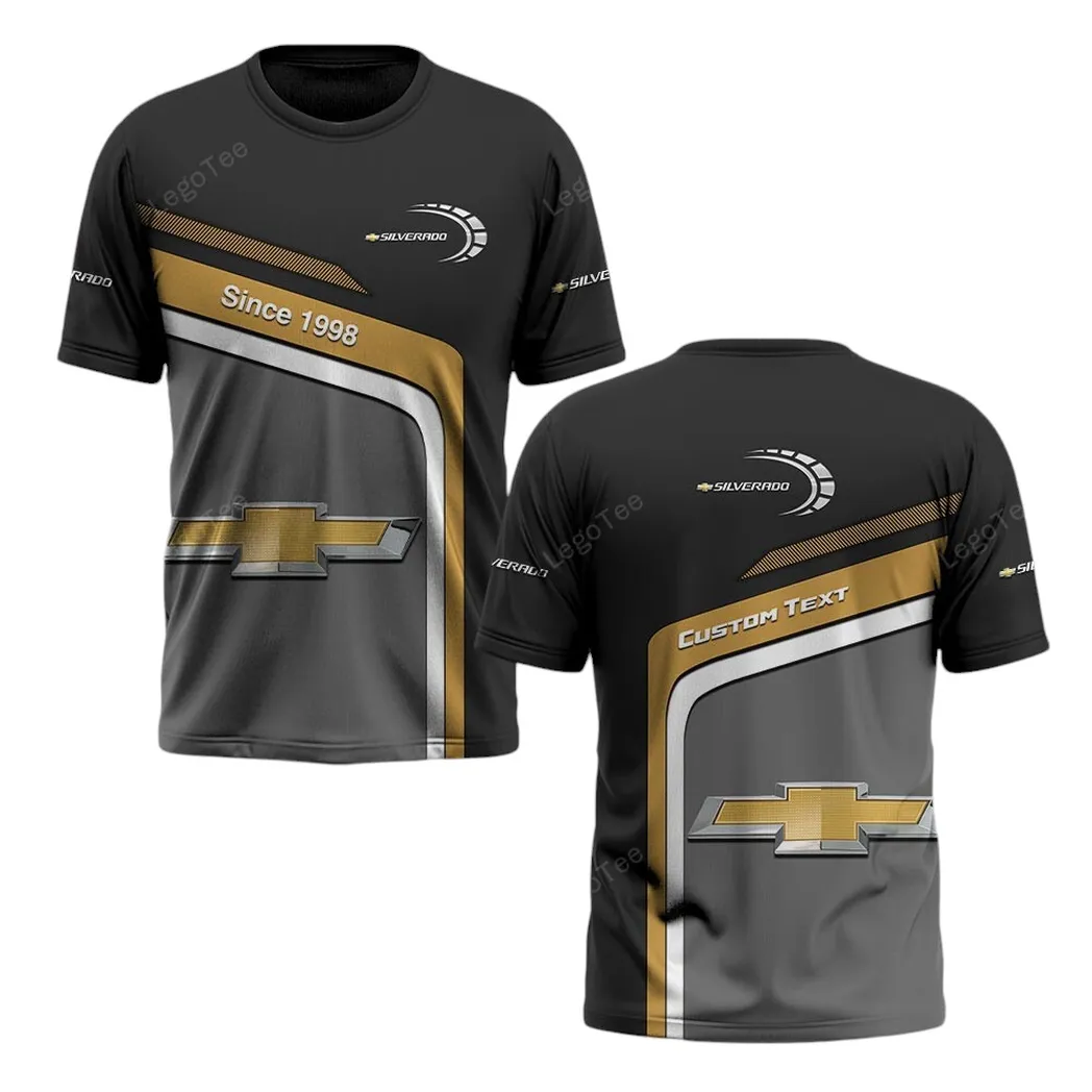 Chevrolet Silverado T-Shirt, Gift For Chevrolet Silverado Lovers, Gift For Him, Husband, Boyfriend CAR11103032514